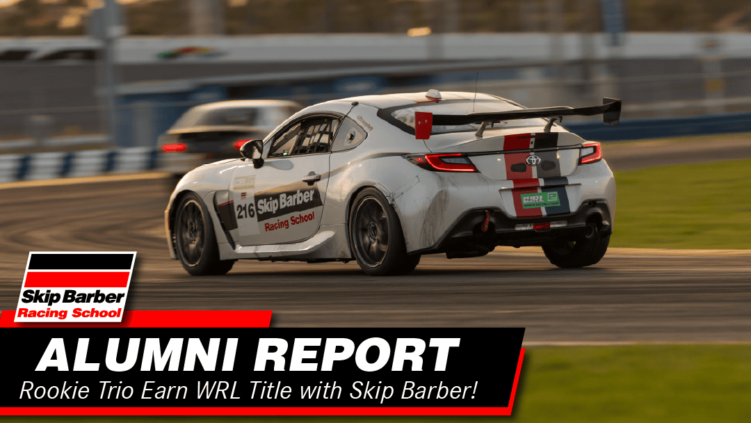 Skip Barber Instructors In Action, Plus A Title For Racing Rookies!